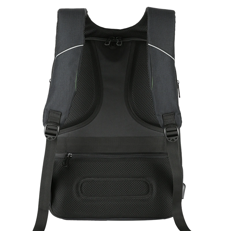 Theftproof Solar Chargeable Double Shoulder Computer Laptop Notebook Backpack (CY9811)