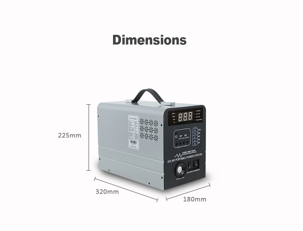 Best Price OEM/ODM 500W Solar Portable Power Station/Portable Power Station/Storage Battery/Power Bank with Certificates