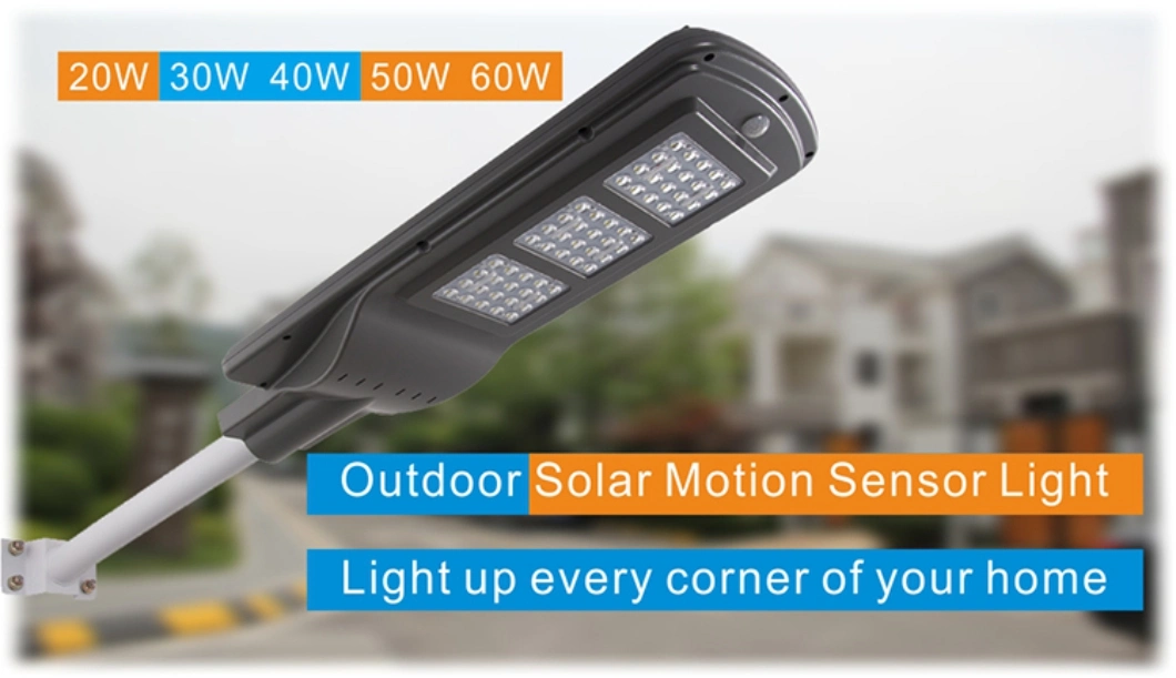 All in Two Solar LED Street Light 30W