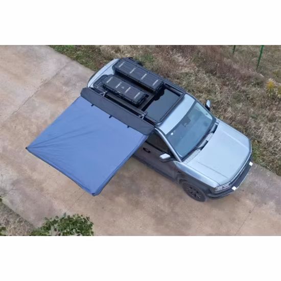 Luce solare per tenda solare da 48 LED per pennone per campeggio Amz Hotselling