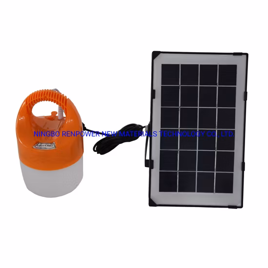 Alimentatore esterno da 6 W, scheda di ricarica diretta solare portatile per tende, luce da campeggio a LED