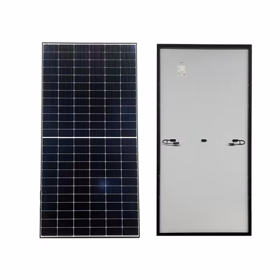 Pannello solare Rxsolar bifacciale a doppio vetro da 525 Watt, a 182 celle, per sistema solare BIPV