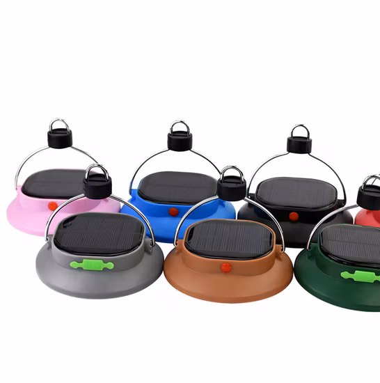 Tenda solare LED Luce portatile solare OEM ODM Facile da trasportare per il campeggio da viaggio